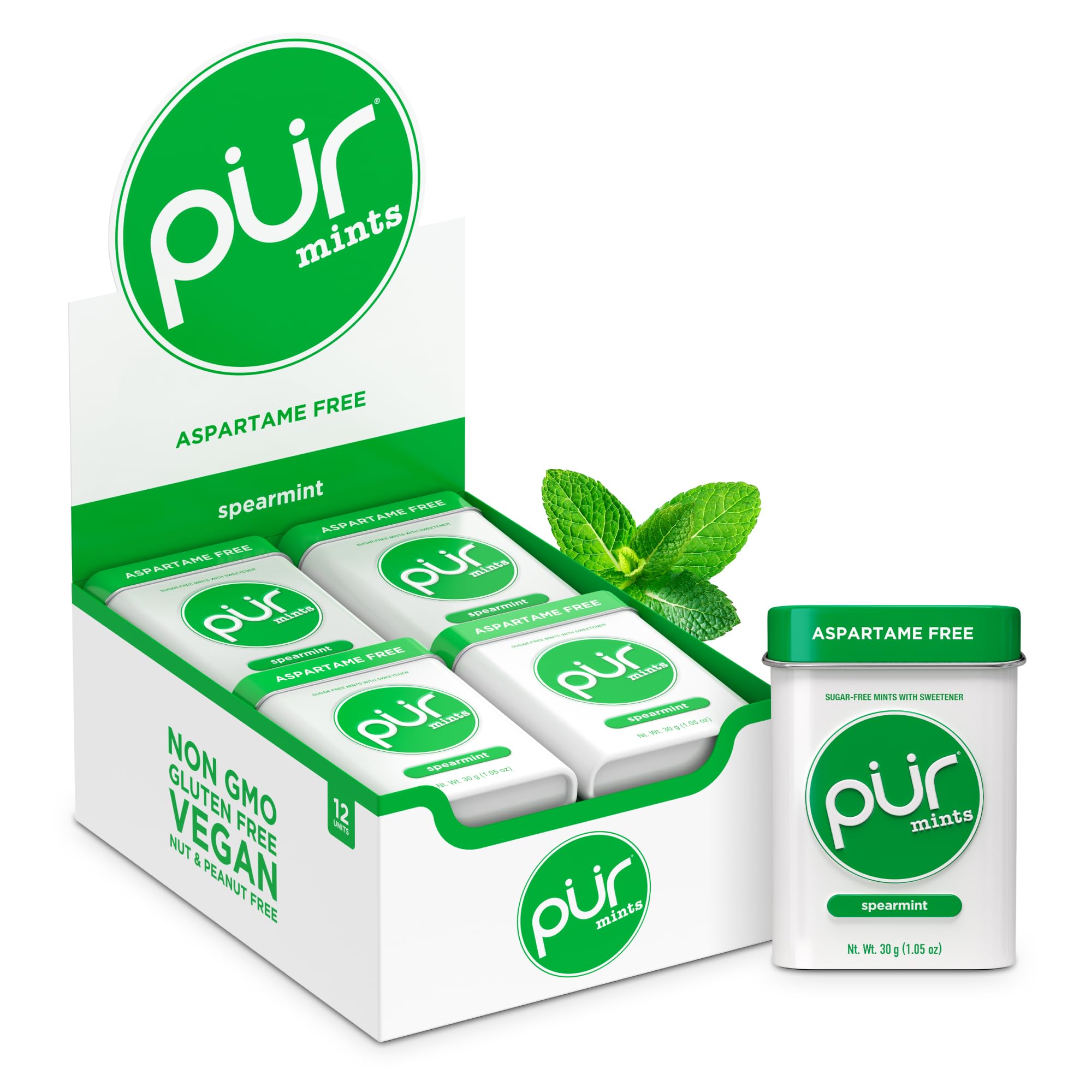 Amazon.com: PUR Mints | Aspartame-Free | Made with Xylitol | Sugar